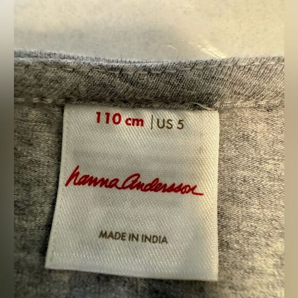 Hanna Andersson Girls Dress Size 5 - Picture 6 of 7